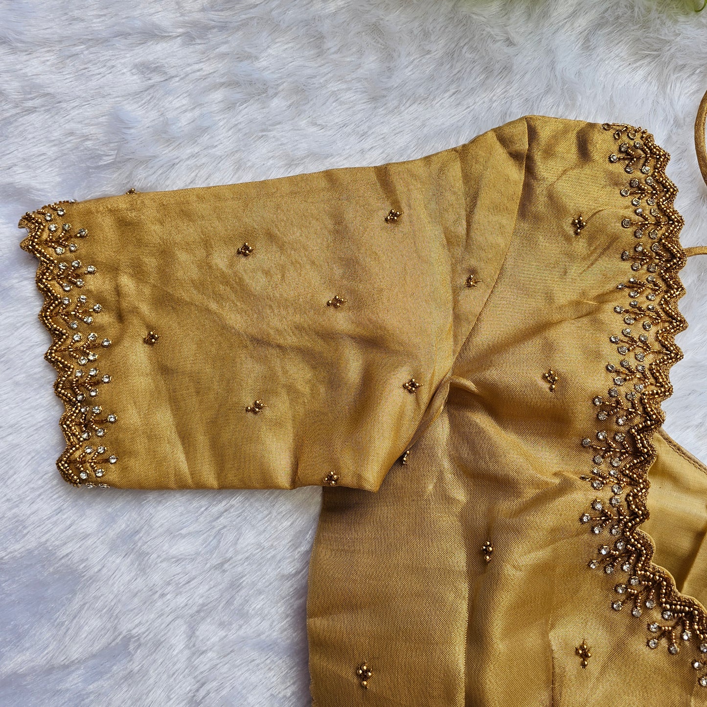 Gold Handwork Blouse