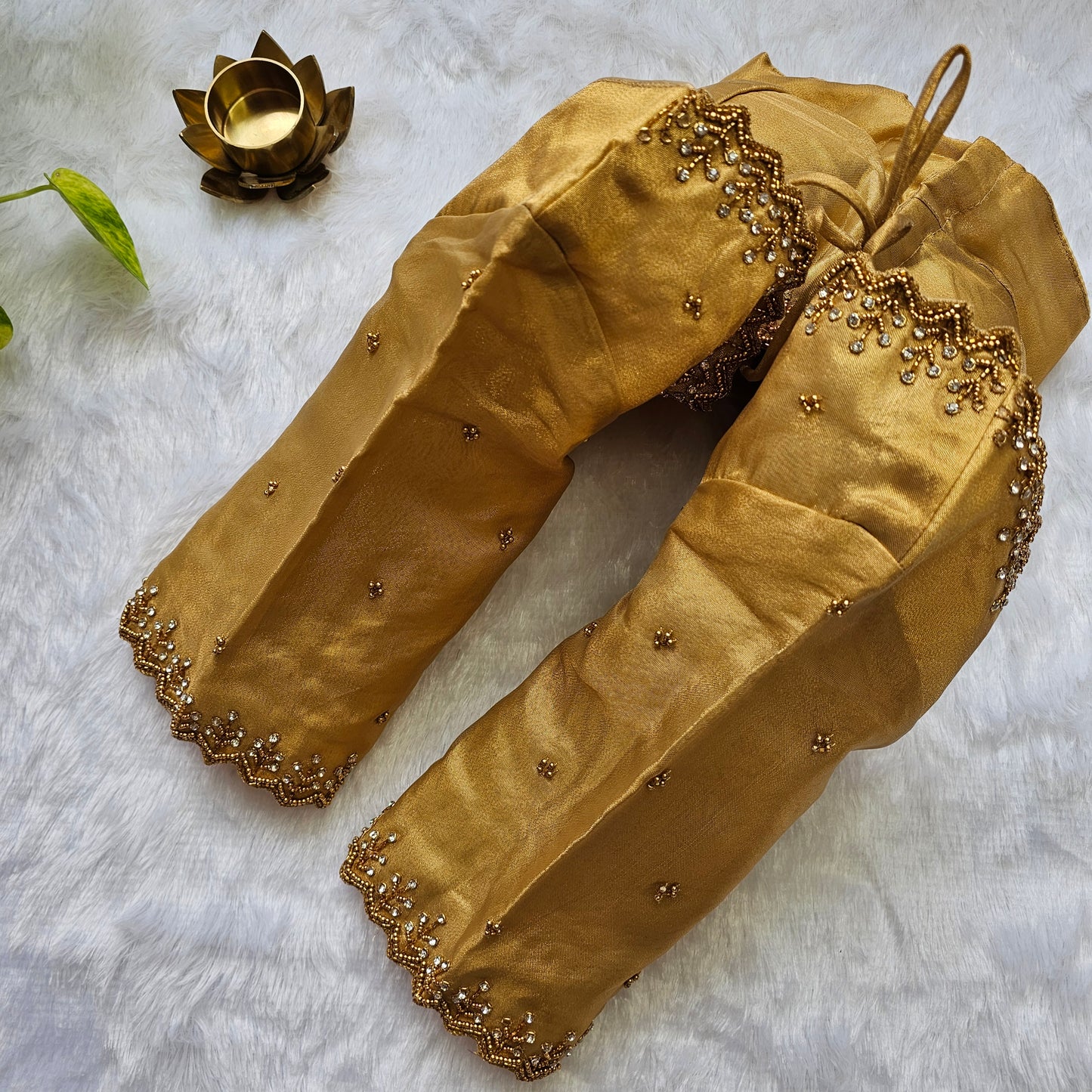 Gold Handwork Blouse