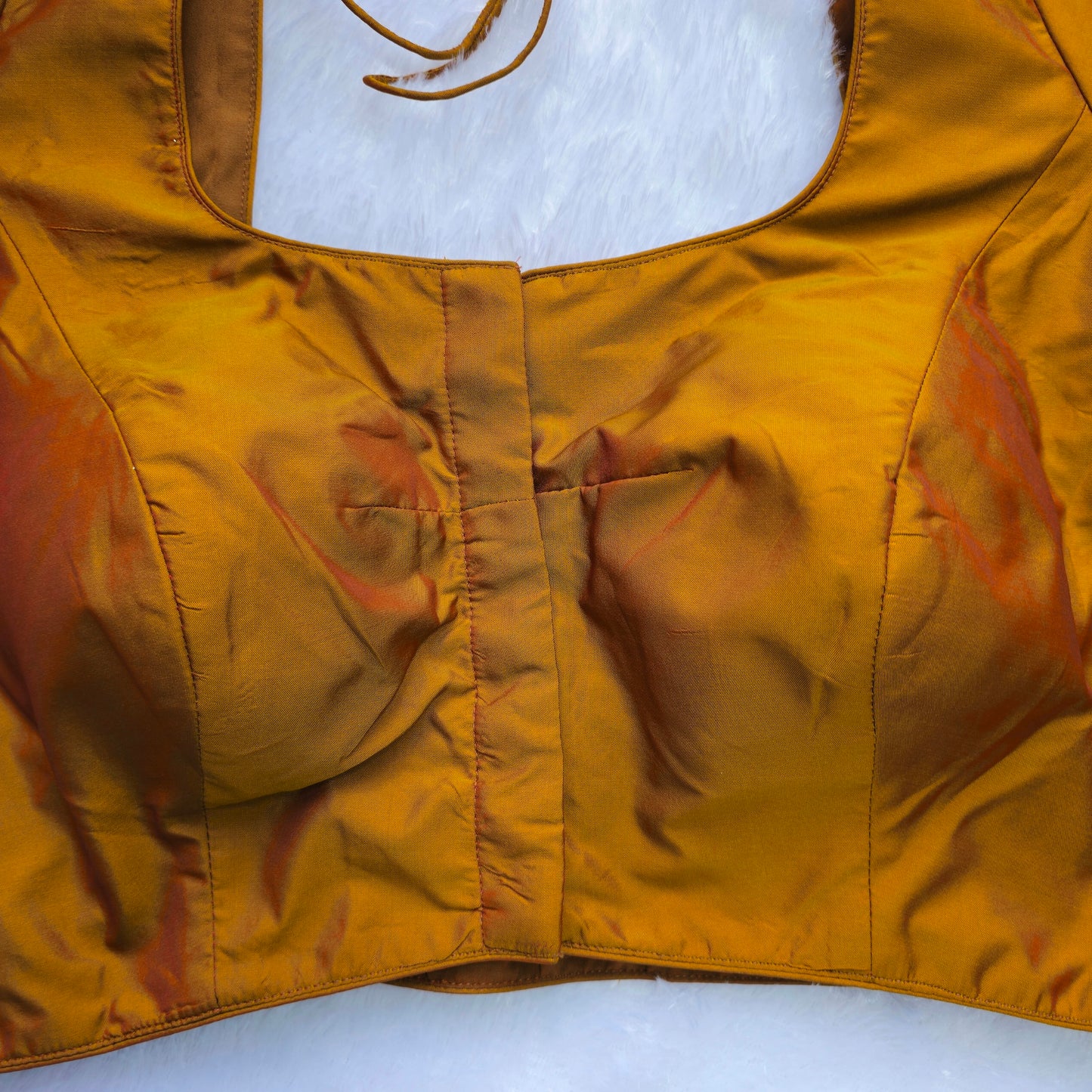 Brown Plain Blouse