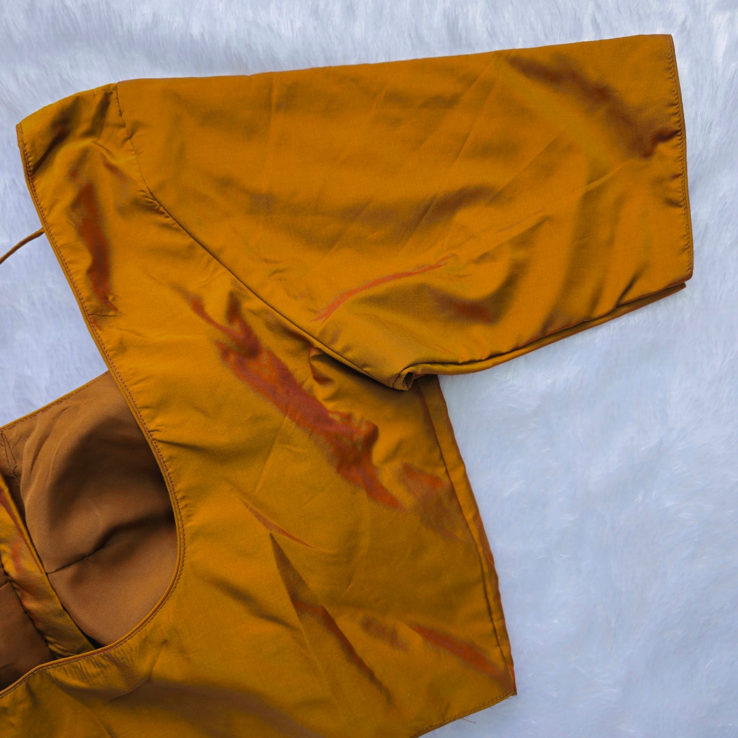 Brown Plain Blouse