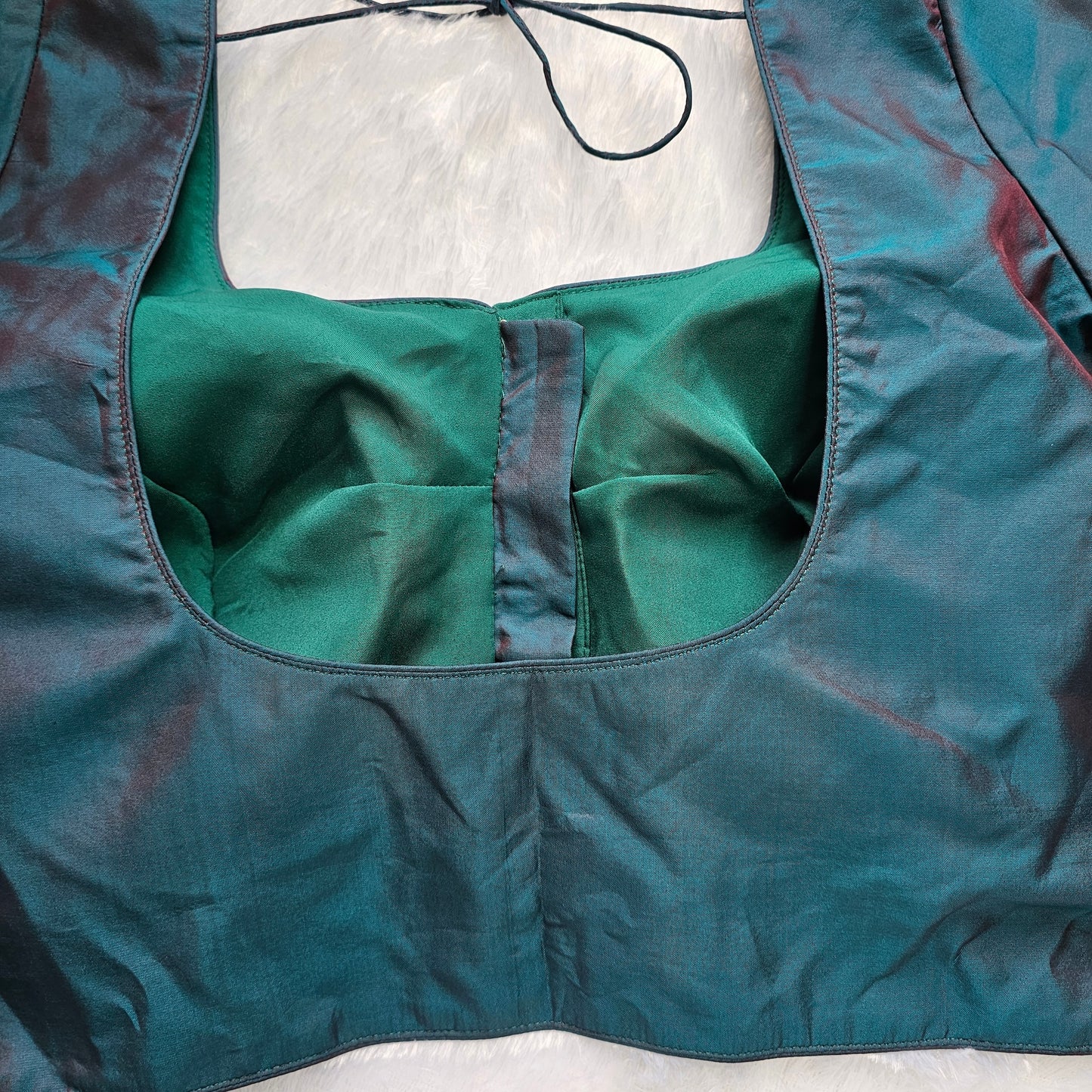 Rama Green Plain Blouse