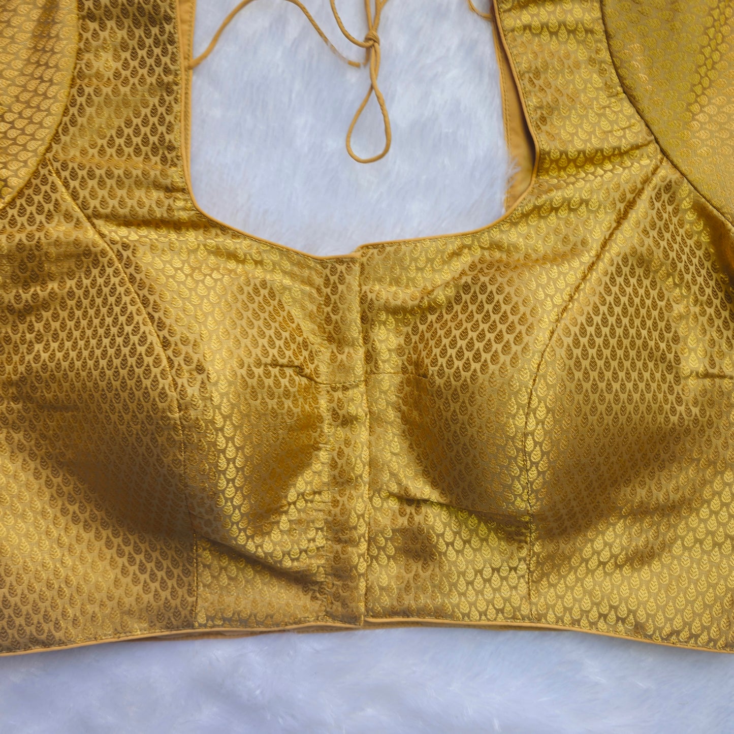Gold Zari Brocade Blouse
