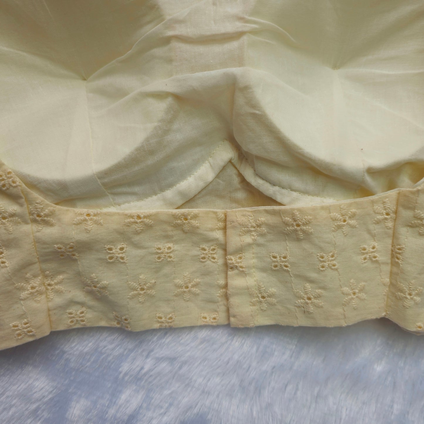 Off White Hakoba Masaba Cut Blouse